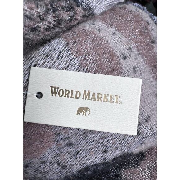 World Market Warm Cozy Over sized Camo Scarf NWT - Picture 2 of 10